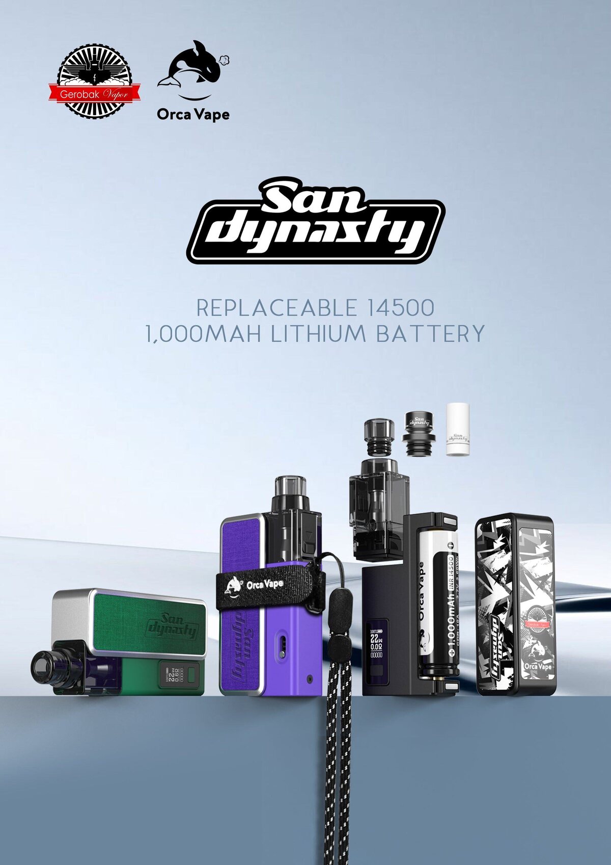 San Dynasty product flyer